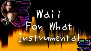 INST Waii  For what รักฉันทำไม INSTRUMENTAL Karaoke  Lyrics on screen [upl. by Luna]