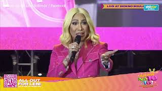 Vice Ganda makes surprise appearance at Leni Robredo rally [upl. by Almeta]