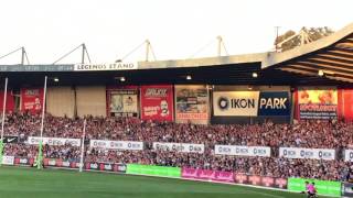 AFLW  First Game ever  Carlton V Collingwood 2017  the crowd was huge [upl. by Anivahs577]