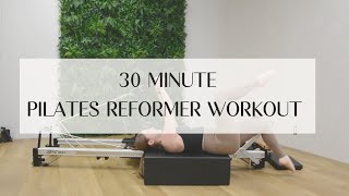 Pilates Reformer Workout Core amp Inner Thighs  30 Minutes [upl. by Keefe]