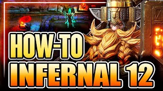 FACTION TRIALS INFERNAL Stage 12 Walkthrough  BEST STRATEGY  Epic Lord ⁂ Watcher of Realms [upl. by Bahe]