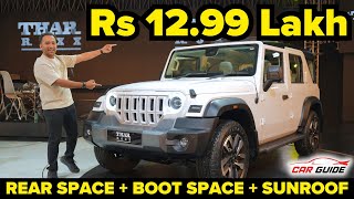 2024 All New Mahindra Thar Roxx AX7L 4X4 Diesel Detailed Review 🔥Thar 5 Door AX7L 4x4Thar Roxx [upl. by Lehpar]