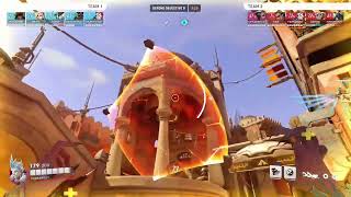 Overwatch 2 Quickplay Open Queue Temple of Anubis Moira [upl. by Jacinthe880]