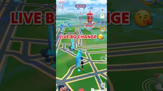 When I capture Live Background changing in 😳 Pokemon go [upl. by Einnoj]