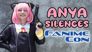 Anya Forger Silences FanimeCon 2022 ft Hamu Cotton [upl. by Atteyek]