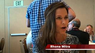 Rhona Mitra Talks THE LAST SHIP [upl. by Mazlack]