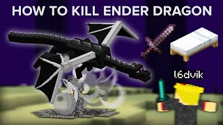 Best Ways to Defeat and Kill the Ender Dragon in Minecraft [upl. by Lrub316]