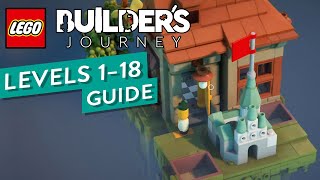 LEGO Builders Journey Gameplay Guide Levles 118 [upl. by Eecyac]