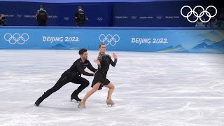 Figure Skating Beijing 2022  Team Event Ice Dance Rhythm Highlights [upl. by Rhyner611]