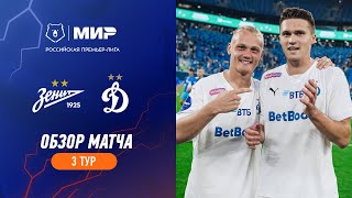 Highlights Zenit vs Dynamo  RPL 202324 [upl. by Kceb934]