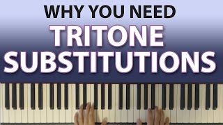 How to Play Tritone Substitutions AND WHY YOU SHOULD CARE [upl. by Ibba]