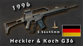 Heckler amp Koch G36 Gewehr 36 REVIEW  Shorts [upl. by Aisorbma855]