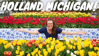 Tulip Time Festival Holland Michigan [upl. by Eadrahs]