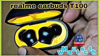 unboxing realme earbuds T100 Ecoelectron tamil subscribe realme youtubevideo [upl. by Arocahs537]