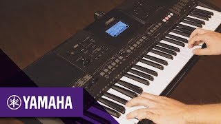 Yamaha PSRE463 Digital Keyboard Overview Yamaha Music [upl. by Hadik]