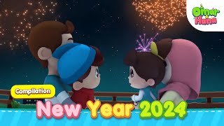 New Year Compilation  Omar amp Hana English [upl. by Akerdal860]