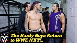 The Hardy Boyz Return to WWE NXT Will They Make a Main Roster Comeback  Big WWE News [upl. by Yenots]