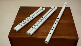 How to make a tin whistle in 5 easy steps High D [upl. by Adnylem]