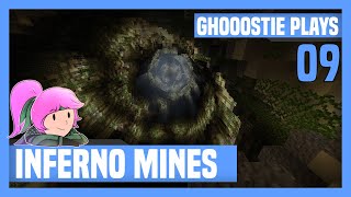 Minecraft Super Hostile  Inferno Mines 9  All The Loots [upl. by Coppock]