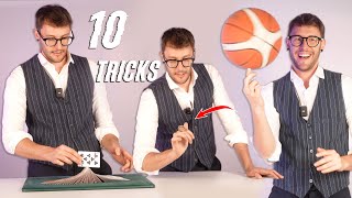 10 TRICKS FACILI che TUTTI dovrebbero SAPER FARE [upl. by Atteloiv]