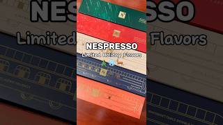 ☕️NESPRESSO Limited Edition Holiday Collection nespresso holiday gift coffeelover กาแฟ shorts [upl. by Dnalel93]