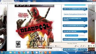 how to downlods deadpool game of ocean of game [upl. by Dlarrej]