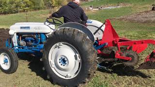 1964 Ford 4000 Plowing [upl. by Ikcim]