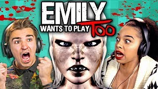 DEMON CHILD HORROR  Emily Wants To Play TOO React Gaming [upl. by Nnylyar543]