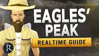 RS3 Eagles Peak – Realtime Quest Guide [upl. by Tierza]