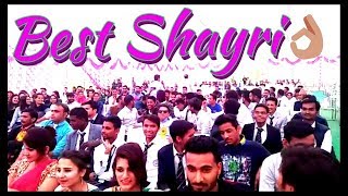 Best Shayri on Annual Function by Kumresh Panwar in SDBIT College Dehradun [upl. by Connell473]