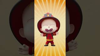 🧯 Wheels On The Fire Truck 2 Shorts YouTubeKids KidsSongs NurseryRhymes Miliki [upl. by Eikin]