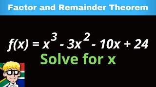 Factoring Polynomials using Factor Theorem [upl. by Anekahs797]