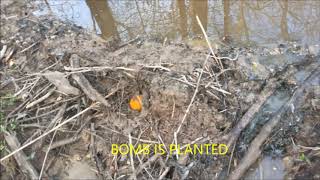 Tannerite Beaver dam removal [upl. by Sirahc]