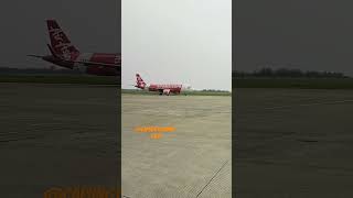 Flight AirAsia from KUL airasia airport aviation viralvideo shorts [upl. by Dorothee]