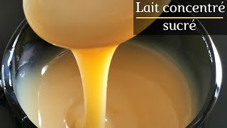 LAIT CONCENTRÉ SUCRÉ🔝 FAIT MAISON AVEC SEULEMENT 2 INGRÉDIENTS [upl. by Nerat]