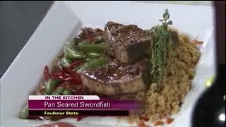 Studio 10 pan seared swordfish foley festival of flavor [upl. by Akeemat417]