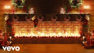 Meghan Trainor  Its Beginning To Look A Lot Like Christmas Official Yule Log Video [upl. by Arimihc567]