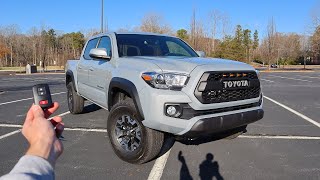 2021 Toyota Tacoma TRD Off Road Start Up Walkaround Test Drive and Review [upl. by Nisay]