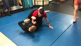 Shoulder Crunch options from Closed Guard BJJ Nogi [upl. by Salomi426]