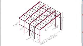Cálculo de pórticos de acero  eSTRUC [upl. by Niela]