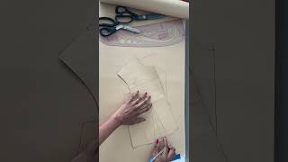 Pivoting Darts to a full bust dart in Bodice Block fashion patternmaking sewing [upl. by Lamb]