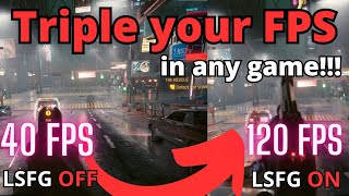 Wait you CAN download FPS now Lossless Scaling Frame Generation x3 Review [upl. by Ttik876]