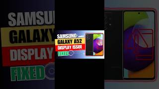 Fix Samsung Galaxy A52 Display Problem  Quick amp Easy Solution [upl. by Sherr]