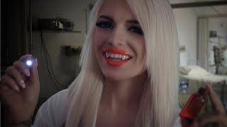 ASMR  Vampire Doctor Cranial Nerve Exam  Youre a Vampire Medical Role Play [upl. by Anaujahs]