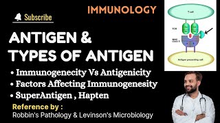 Antigen  Types of Antigen  immunogenicity  Antigenicity  SuperAntigen  Hapten [upl. by Ydoj]