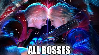 Devil May Cry 4 SE  All Bosses With Cutscenes HD 1080p60 PC [upl. by Enirehtacyram]