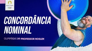 Concordância Nominal  Olimpíada do Prof Noslen professornoslen olimpíada [upl. by Golda]