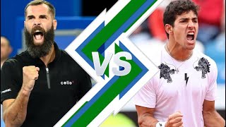 Benoit Paire vs Cristian Garin  VALENCIA 2024 [upl. by Phail]