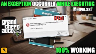 GTA V ERROR FIX  SCRIPT HOOK V CORE  AN EXCEPTION OCCURRED WHILE EXECUTING [upl. by Suellen]