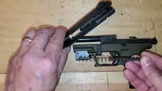 Walther P22  Assembly and disassembly for cleaning [upl. by Jagir]